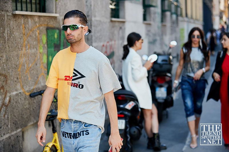 Street Style Milan Menswear Fashion Week Ss19 76