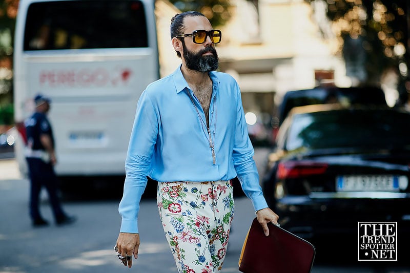 Street Style Milan Menswear Fashion Week Ss19 82