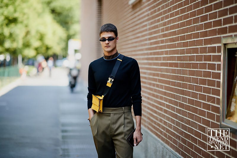 Street Style Milan Menswear Fashion Week Ss19 94
