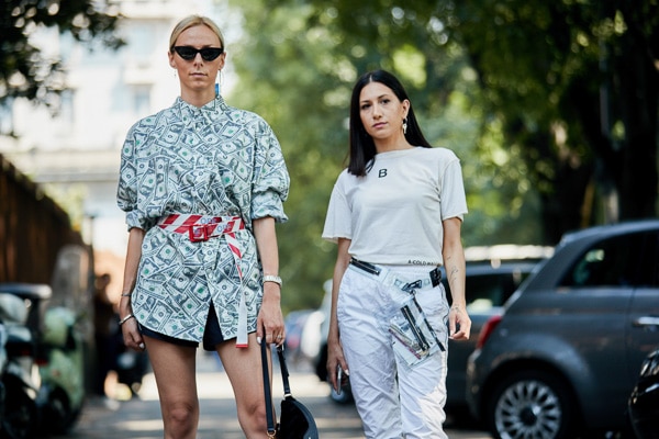 Street Style Milan Women Fashion Week Ss19 10
