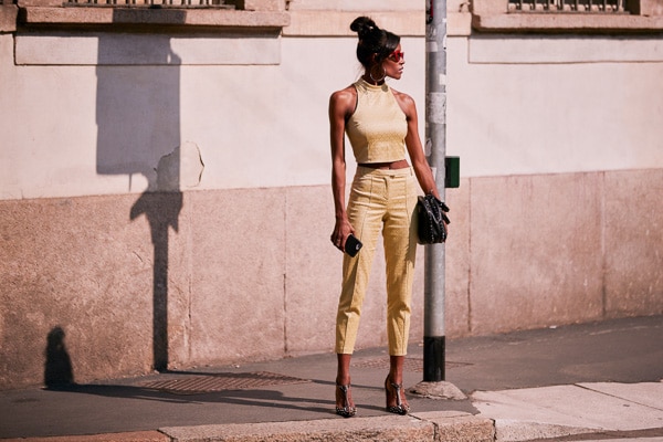 Street Style Milan Women Fashion Week Ss19 14