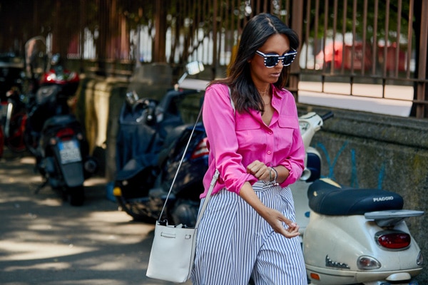 Street Style Milan Women Fashion Week Ss19 8