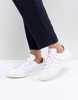 Adidas Originals Stan Smith Sneakers With Reptile Back Counter