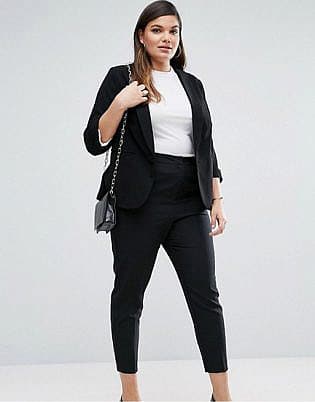 Asos Curve Skinny Fit Ankle Grazer Pant
