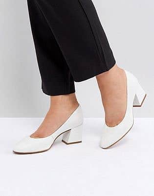 Asos Spearmint Leather Heels
