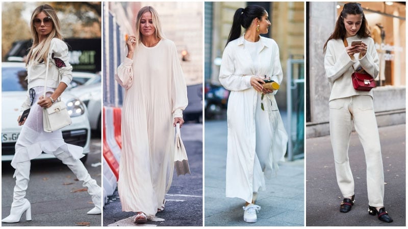 Stylish \u0026 Chic All White Outfit Ideas 