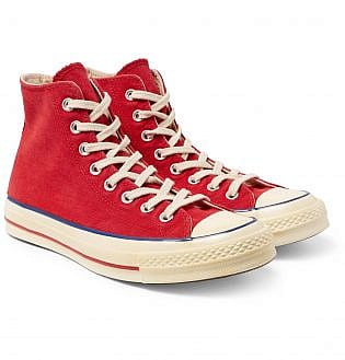 red colour ka shoes