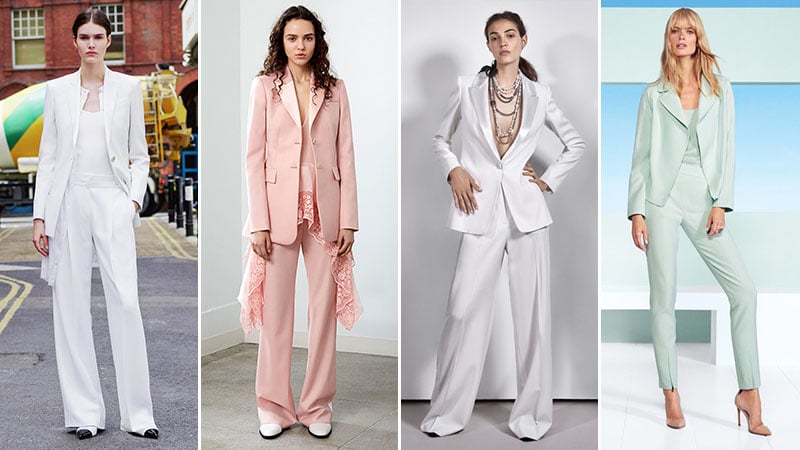 FIONA Design Women's Formal Luxury Business Fashion Elegant V Neck Suit Set  | Pantsuits for women, Uniform fashion, Long blazer jacket