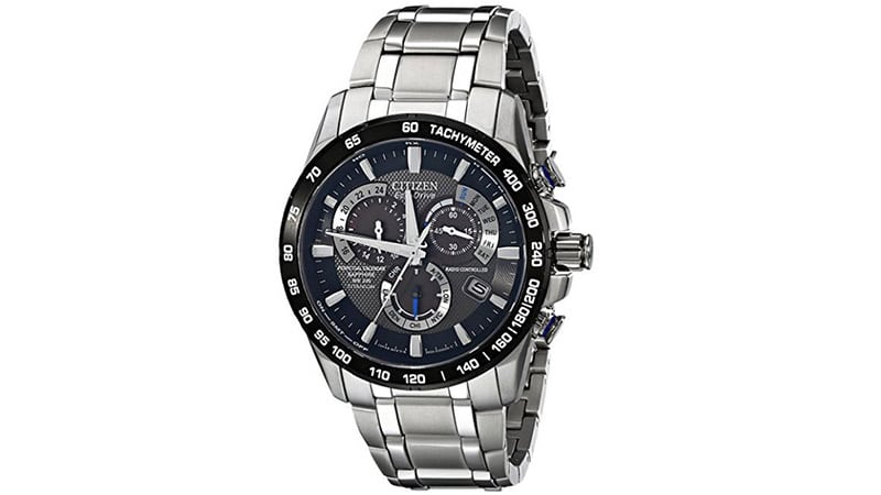 Citizen Eco Drive Men's At4010 50e Titanium Perpetual Chrono A T Watch