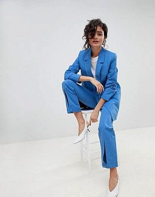 Gestuz Double Breasted Tailored Jacket & Pant Co Ord