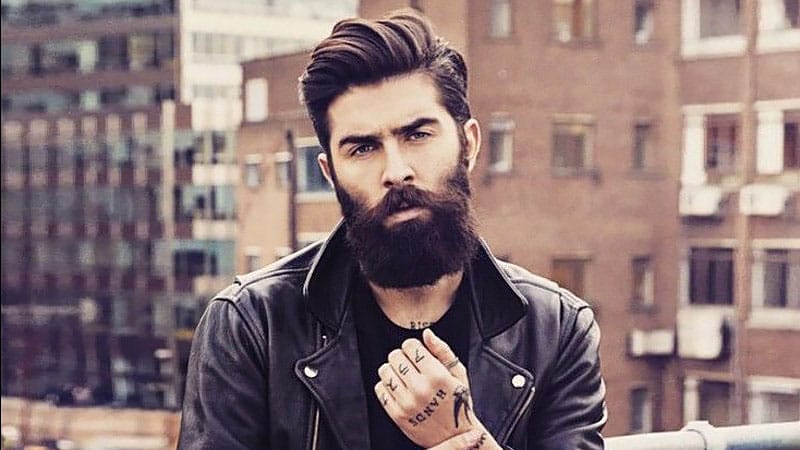 Top more than 152 beard man hair style latest