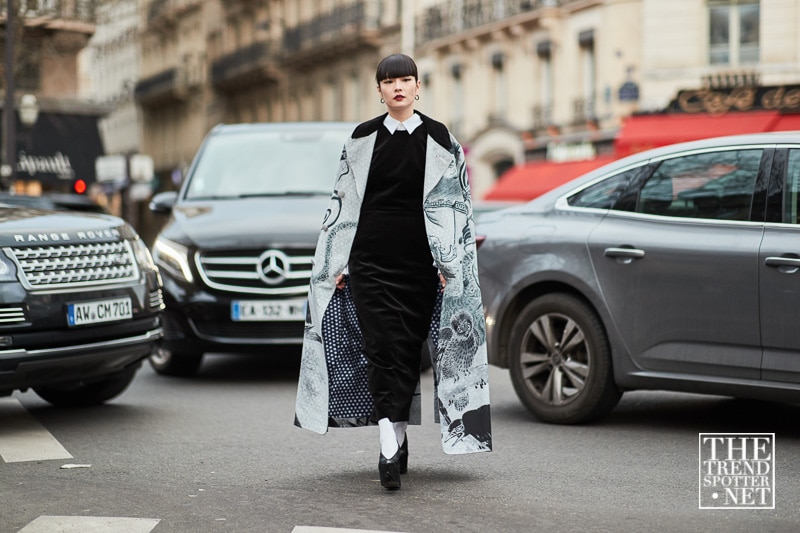 Paris Fashion Week Aw 2018 Street Style 144