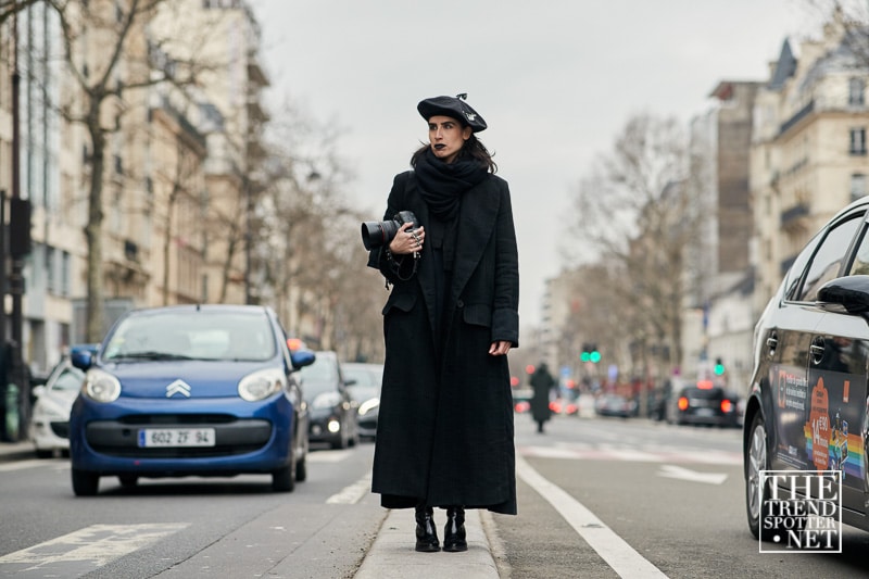 Paris Fashion Week Aw 2018 Street Style 165