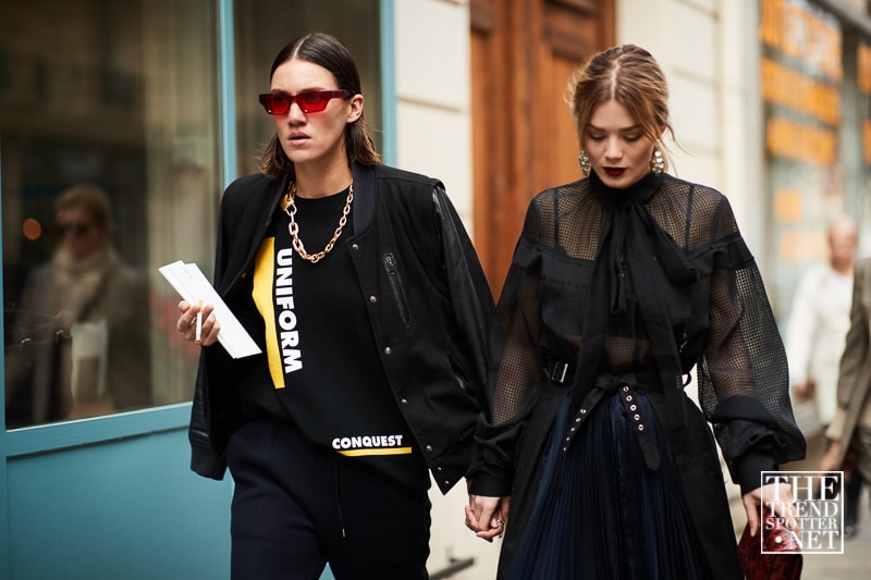 Paris Fashion Week Aw 2018 Street Style 216