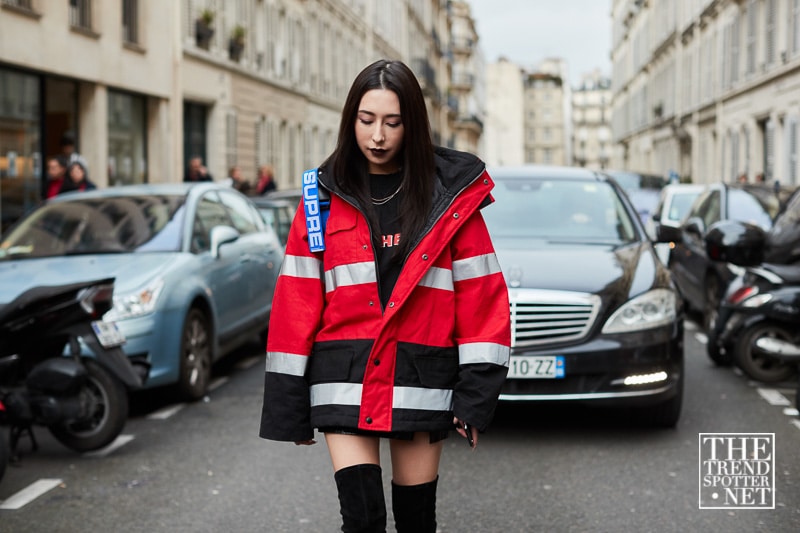 Paris Fashion Week Aw 2018 Street Style 240