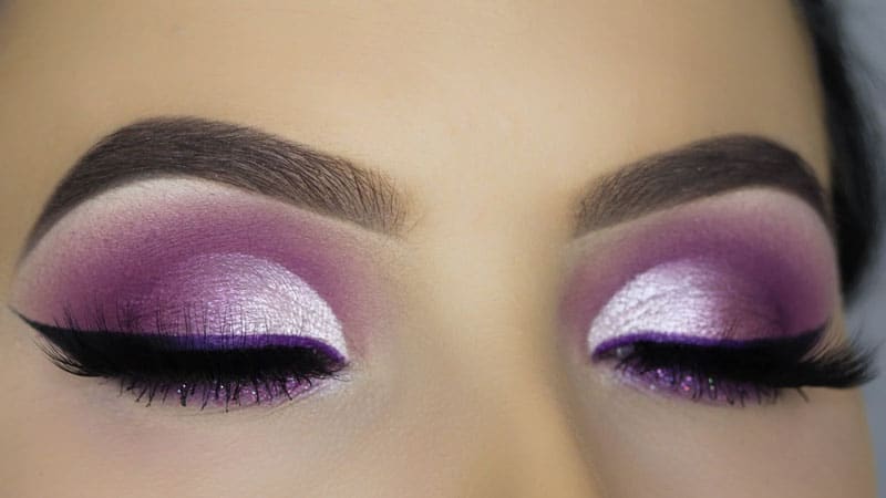 Purple Cut Crease