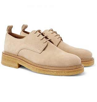 Khaki shoes on sale with blue jeans