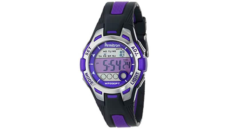 women's analog watch with alarm