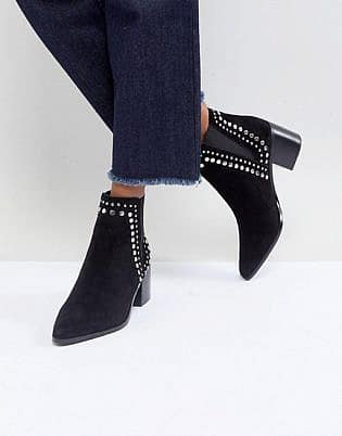 Aldo Kiralia Studded Leather Ankle Boot