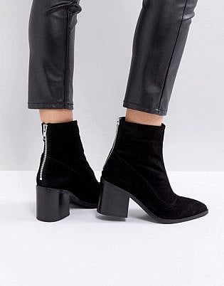 Asos Roxanna Suede Pointed Ankle Boots