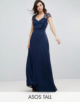 Asos Tall Kate Lace Maxi Dress