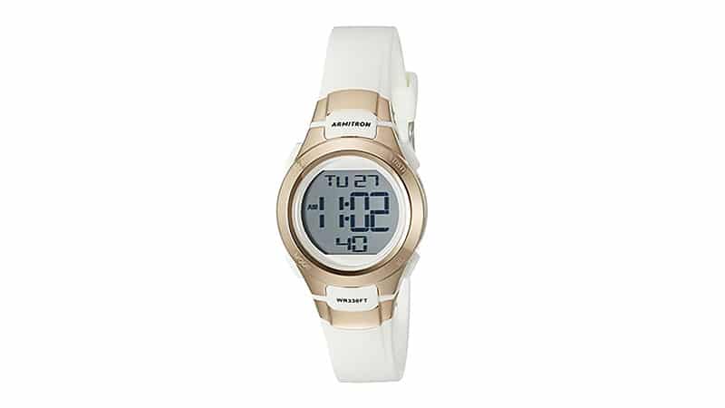 slim waterproof digital watch