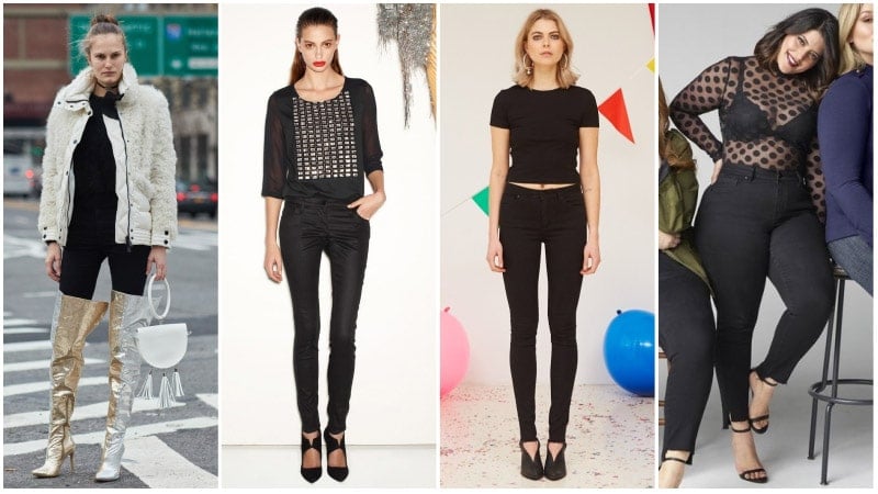 Black Jeans Party Outfits