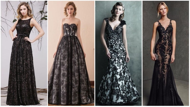 Stunning Black Wedding Dresses For Modern Brides The Trend Spotter