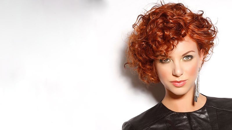 Short Curly Asymmetrical Haircuts