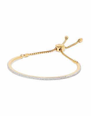 Monica Vinader Fiji Gold Vermeil Diamond Bracelet