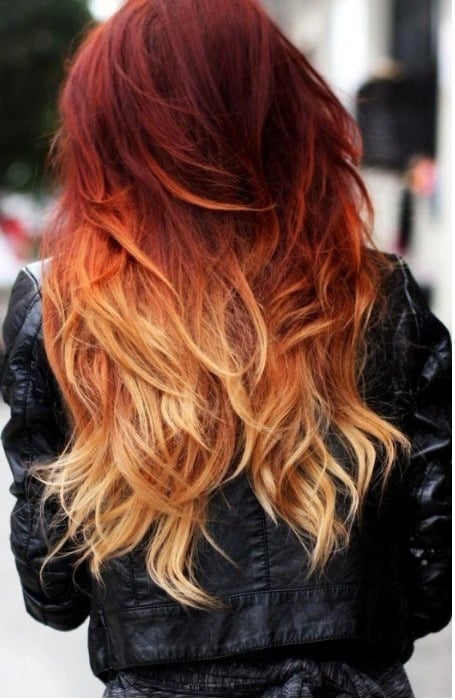 The Most Gorgeous Red  Ombre  Hair  Ideas for Fiery Ladies