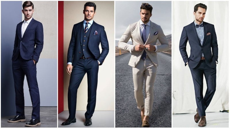 smart formal dress code male