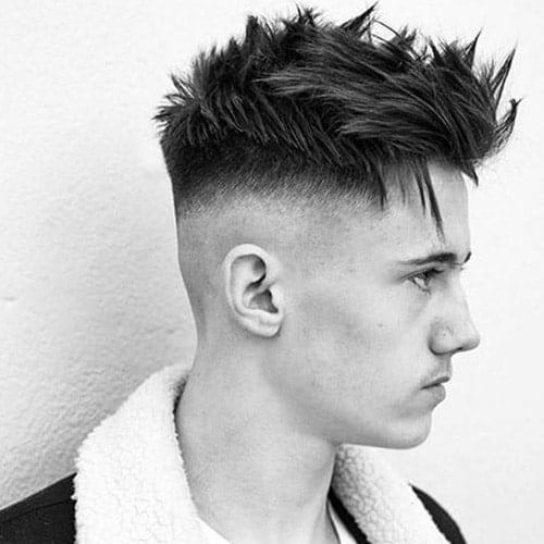 Spiky Hair Fade