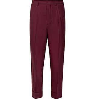 Ami Burgundy Trousers