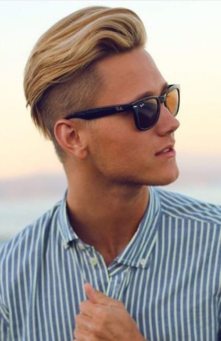 Blonde Undercut