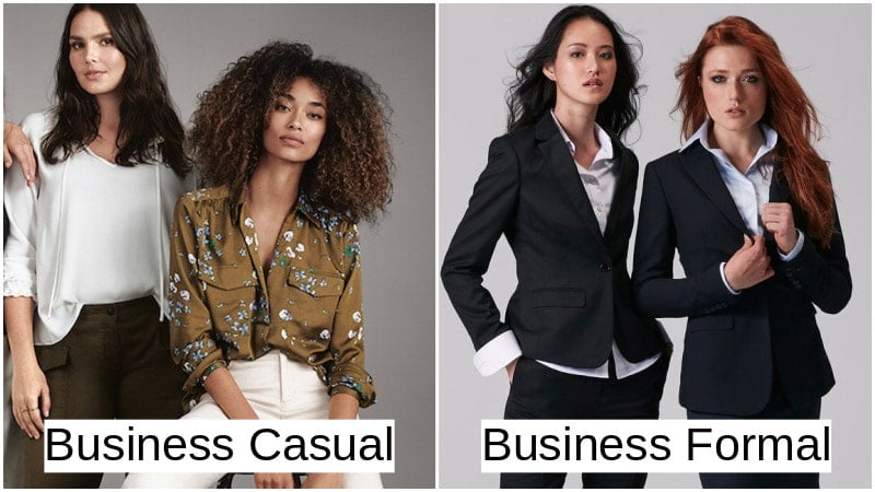 Business Casual Vs Business Formal