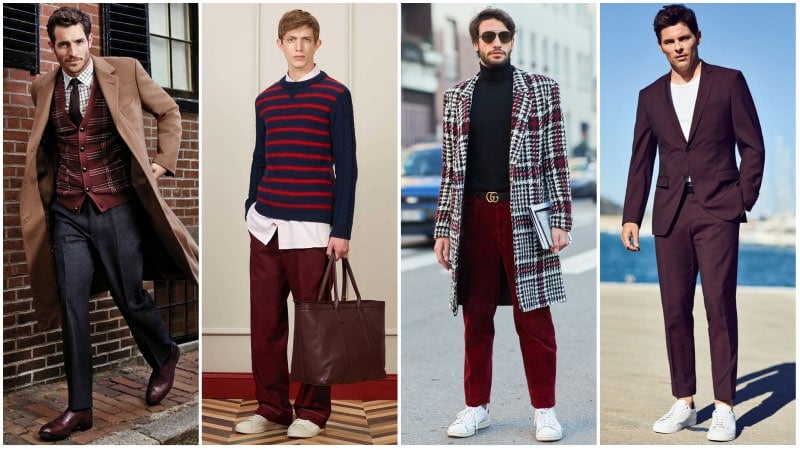Colours That Go With Burgundy Clothes