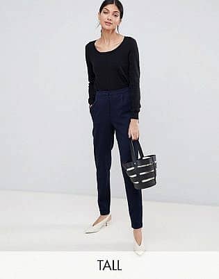 Y.a.s Tall Tailored Pant With Elasticated Waist