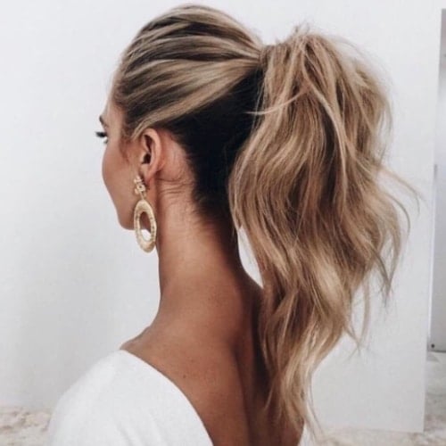 Pony Tail Updo