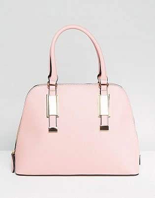 Aldo Dome Tote Bag With Top Handle In Blush