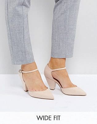 Asos Speaker Wide Fit Pointed Heels