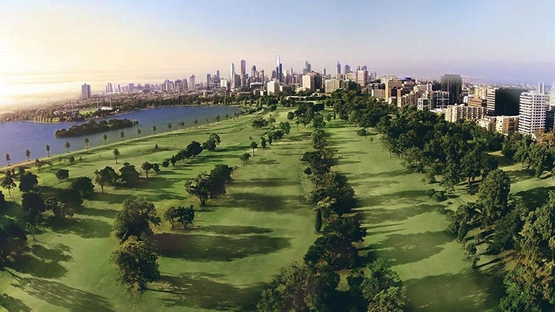 Albert Park Golf Course Melbourne