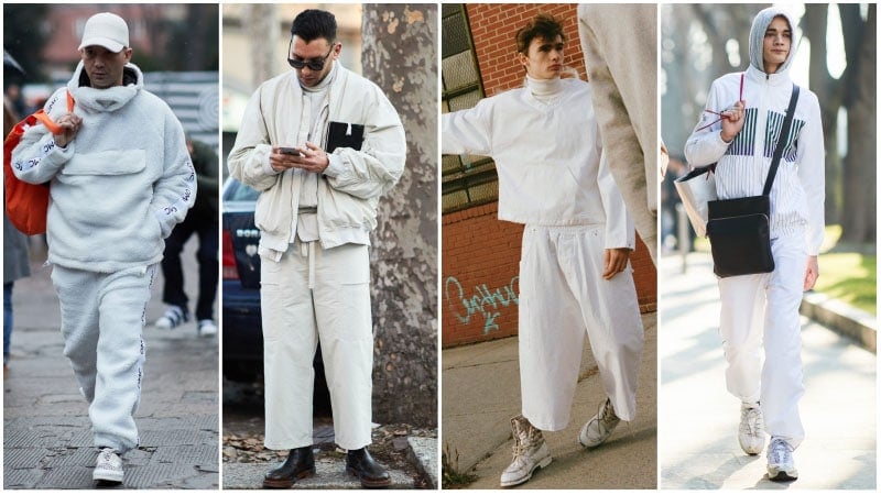 All White Outfits For Winter