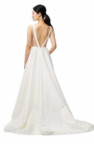  Ashton Plunge Back A Line Gown 