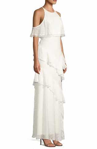 Bcbgmaxazria Chiffon Kjole 