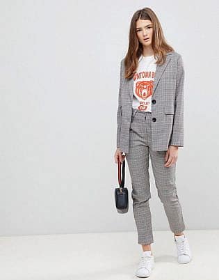 Daisy Street Blazer In Prince Of Wales Check