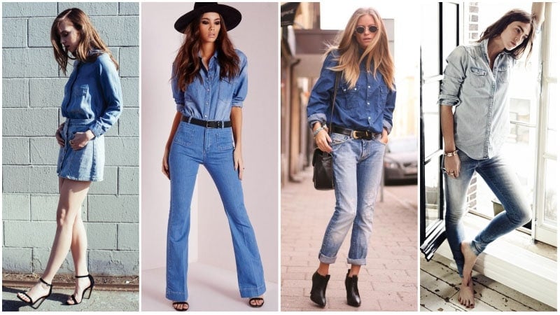 denim attire for female