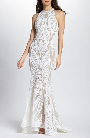 Ester Halter Mermaid Gown