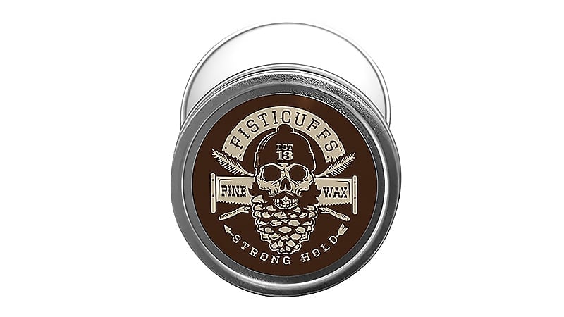 Fisticuffs Pine Scent Strong Hold Mustache Wax