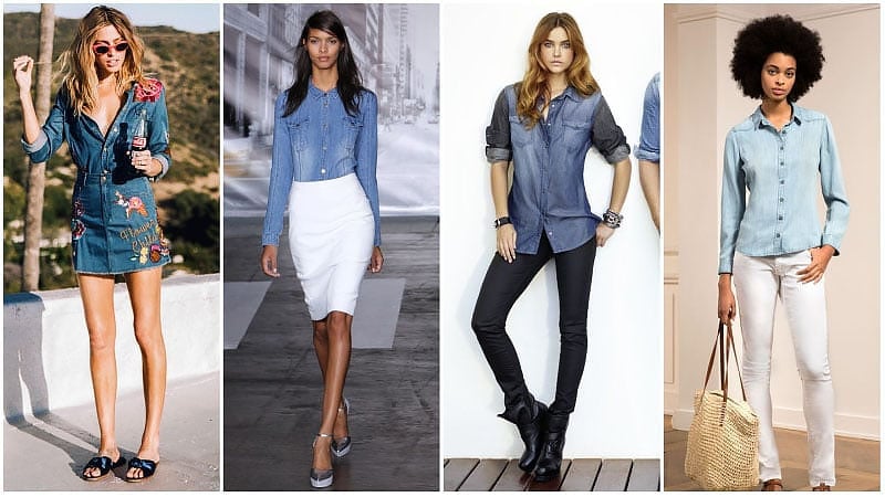 Bounty actress Oh dear 10 Chic Denim Shirt Outfit Ideas for Women - The Trend Spotter